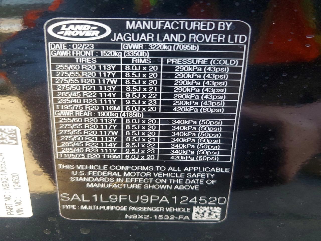 Land Rover Range Rover Dynamic Se