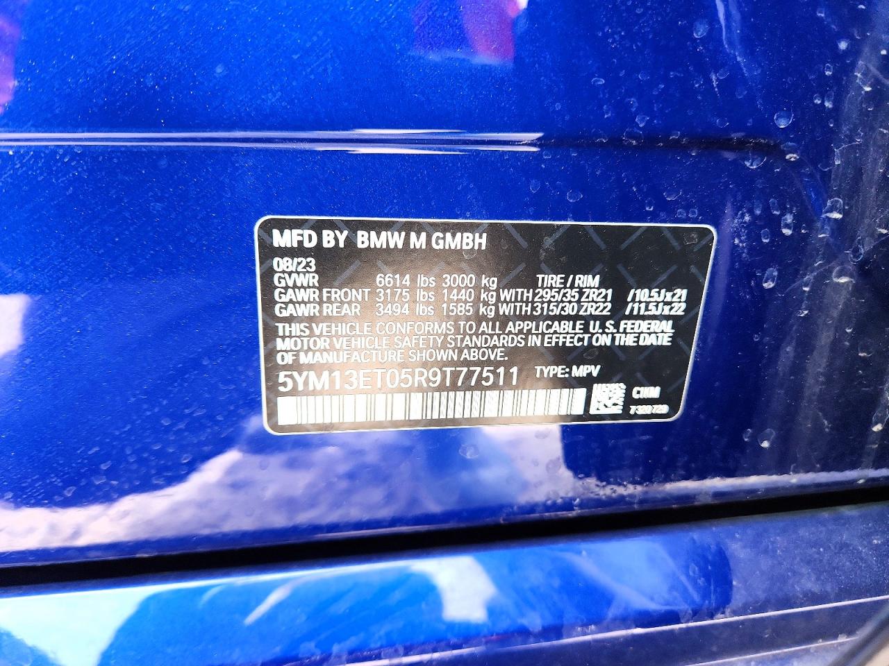 BMW X Series M Competition