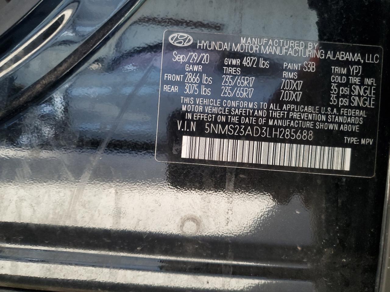 Hyundai SANTA FE Se