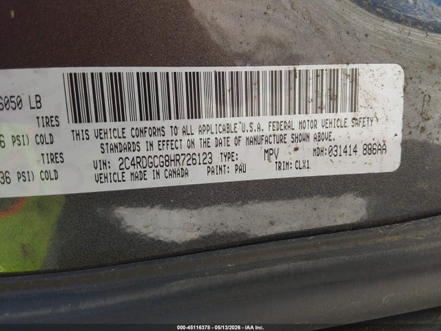 Dodge Grand Caravan Sxt
