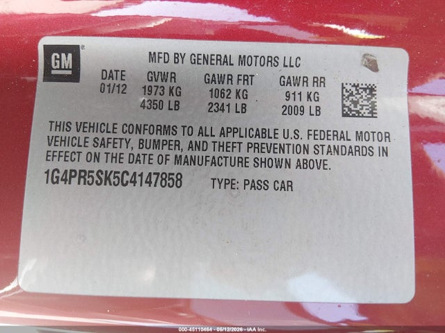 Buick Verano Convenience Group