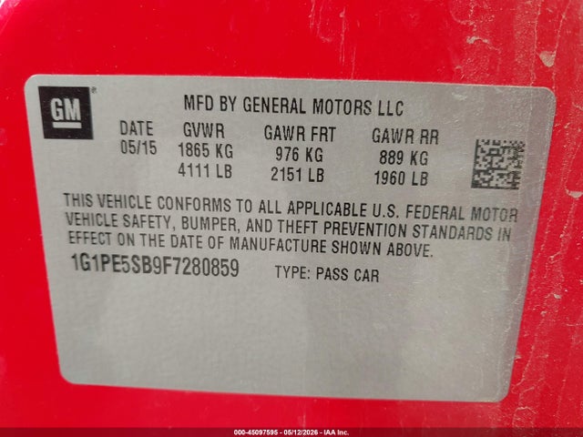 Chevrolet Cruze 2lt Auto
