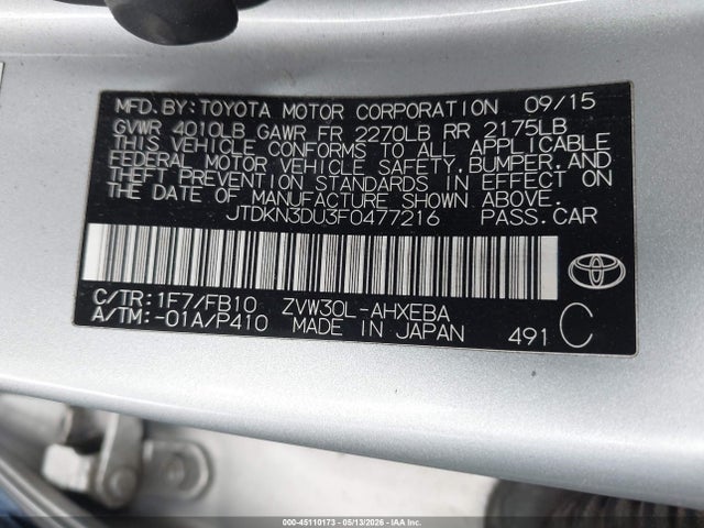 Toyota Prius Two