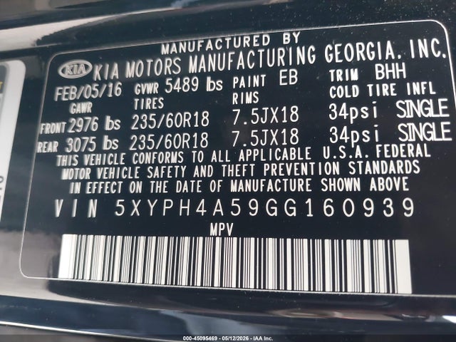 Kia Sorento 3.3l Ex
