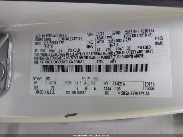 Ford Escape Se