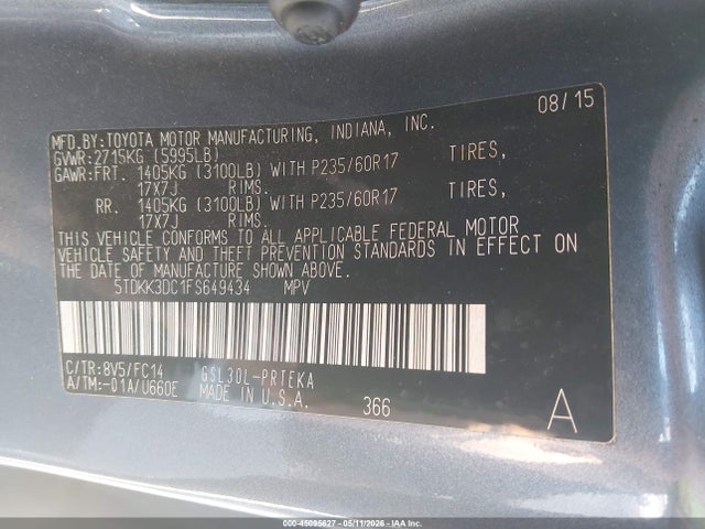 Toyota Sienna