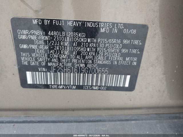 Subaru Forester 2.5x