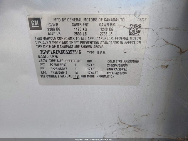 Chevrolet Equinox 2lt