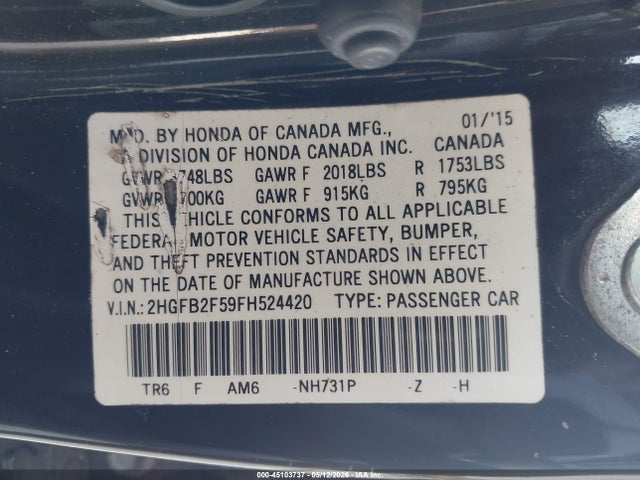 Honda Civic Lx