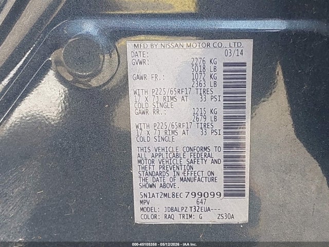 Nissan Rogue S