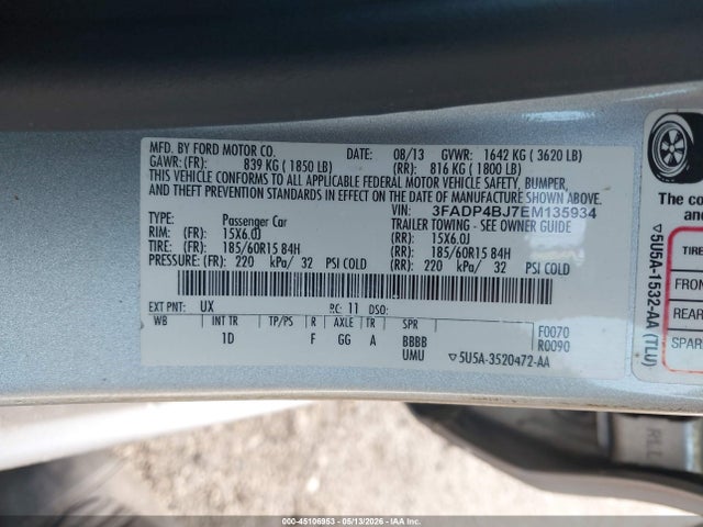 Ford Fiesta Se