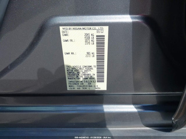 Nissan LEAF S 40 Kwh