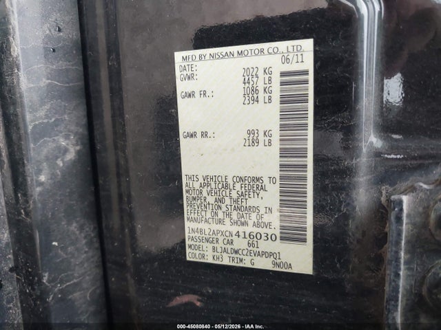 Nissan Altima 3.5 Sr