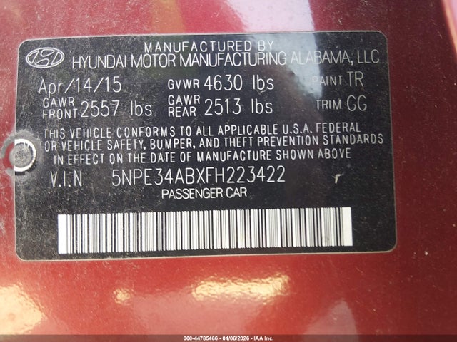 Hyundai SONATA Sport 2.0t