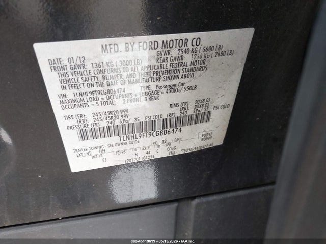 Lincoln MKS Ecoboost