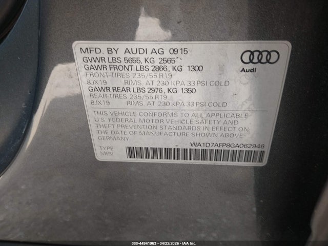 Audi Q5 3.0t Premium Plus