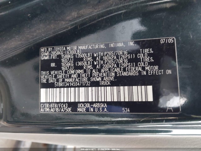 Toyota Tundra Sr5 V8
