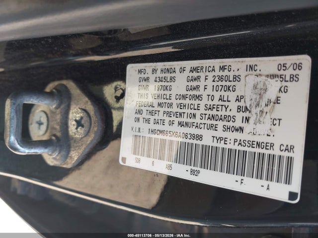 Honda Accord 3.0 Ex