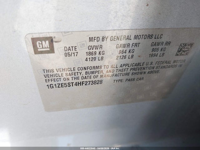 Chevrolet Malibu 1lt