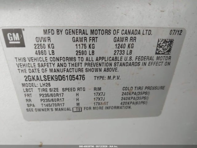 GMC Terrain Sle-2