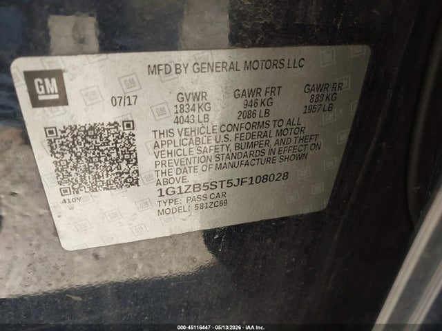 Chevrolet Malibu 1ls