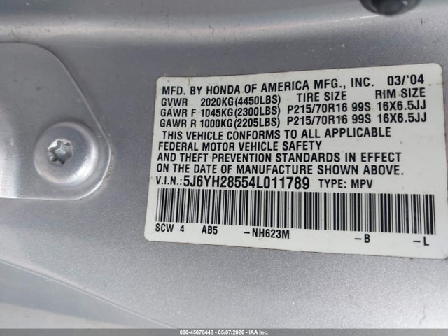 Honda Element Ex