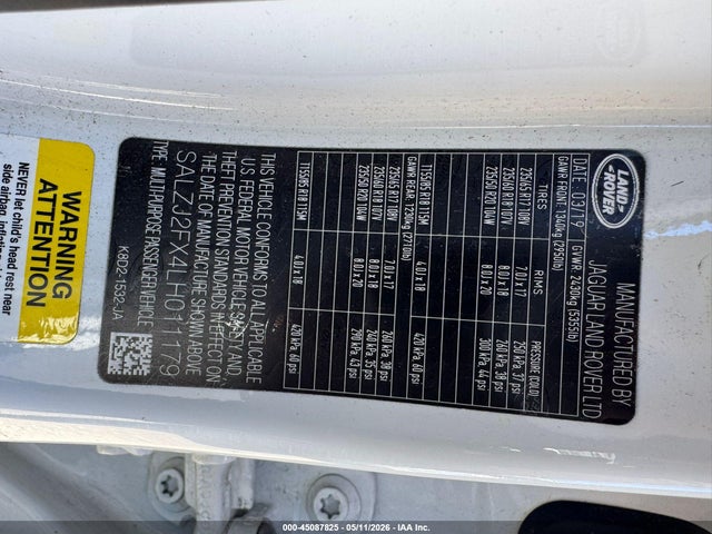 Land Rover Range Rover Evoque S