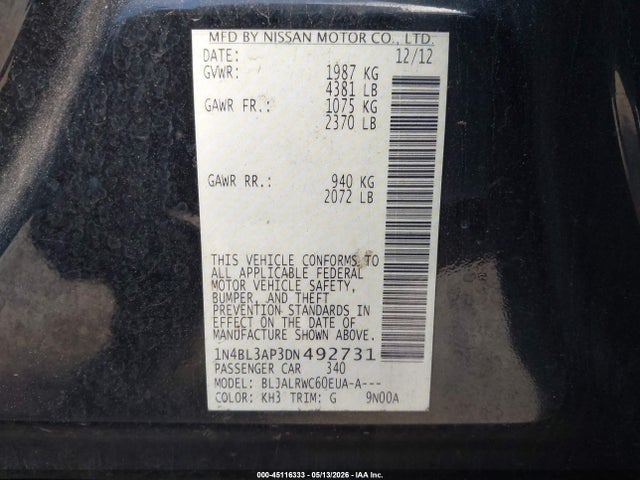 Nissan Altima 3.5 S