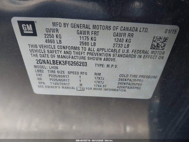 Chevrolet Equinox 1lt