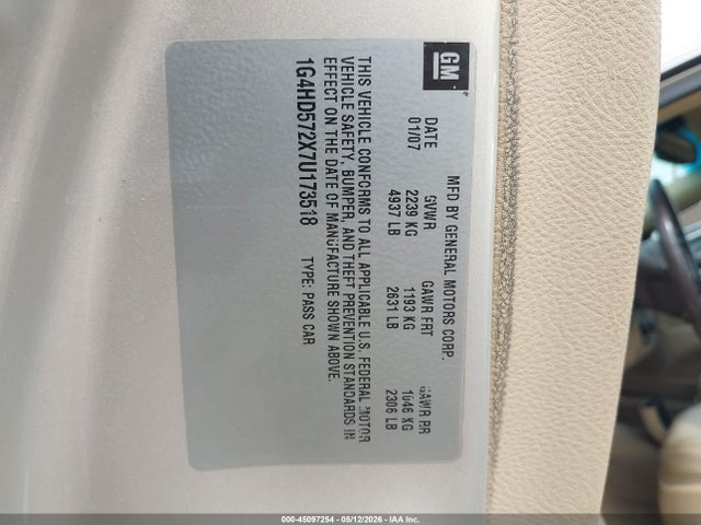 Buick Lucerne Cxl
