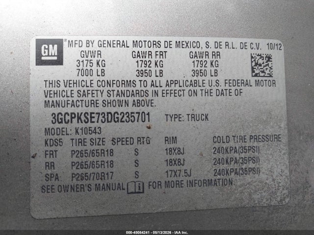 Chevrolet Silverado 1500 Lt