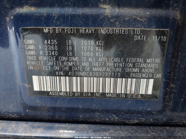 Subaru Legacy 2.5i Premium