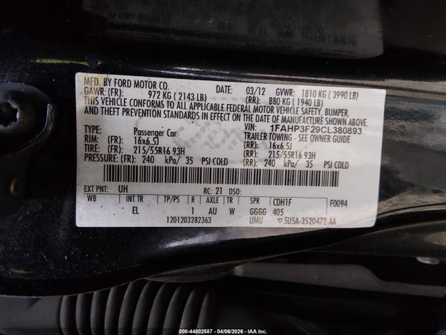 Ford Focus Se