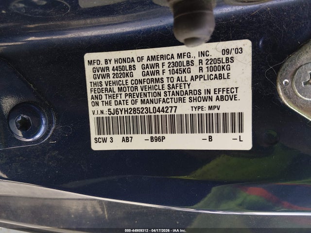 Honda Element Ex