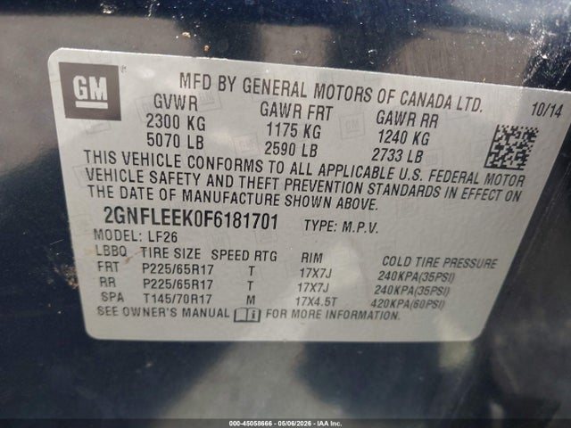 Chevrolet Equinox Ls