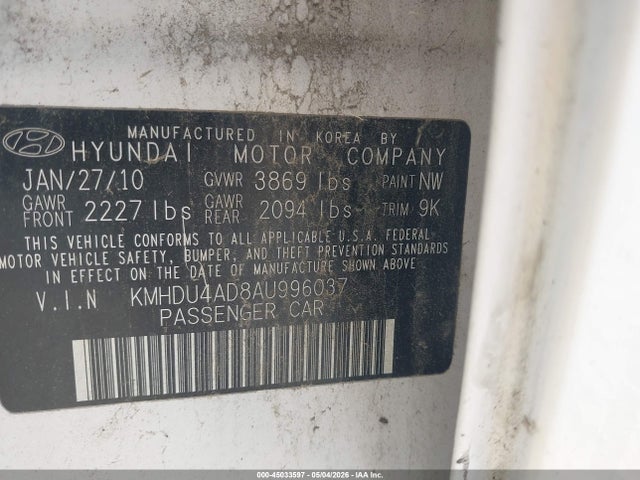 Hyundai ELANTRA Gls
