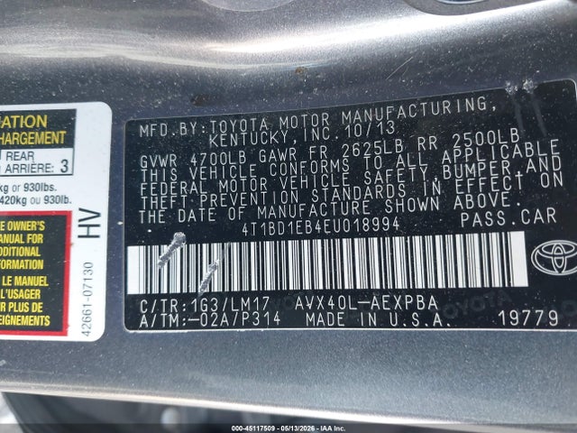 Toyota Avalon Hybrid Limited