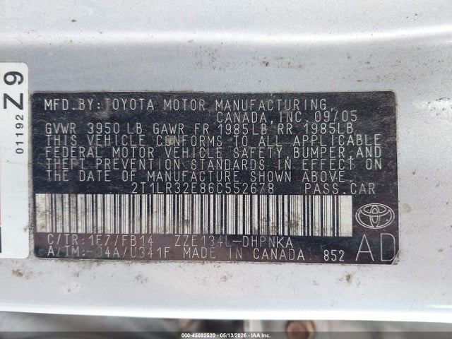 Toyota Matrix Xr