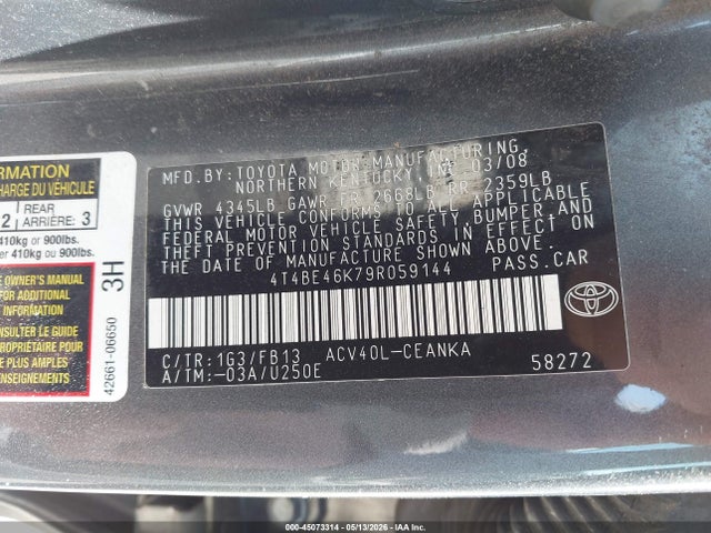 Toyota Camry Le