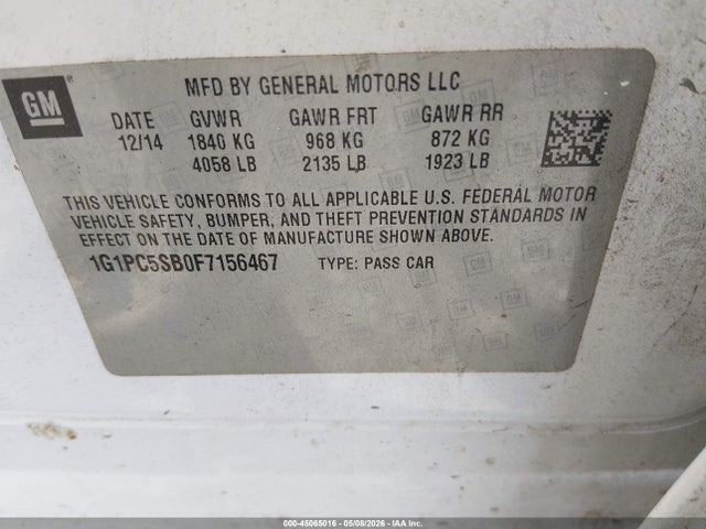Chevrolet Cruze 1lt Auto