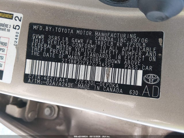 Toyota Corolla Ce