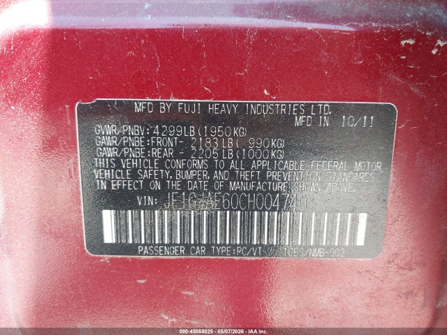 Subaru Impreza 2.0i Premium
