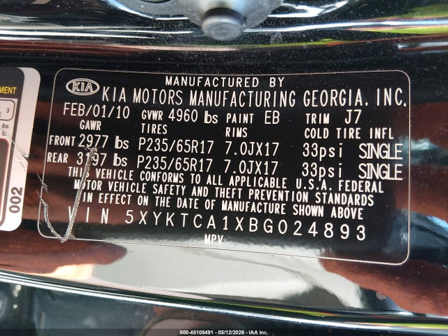 Kia Sorento Lx