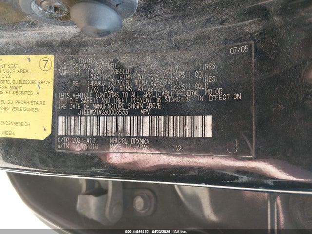 Toyota Highlander V6