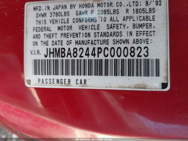 Honda Prelude S