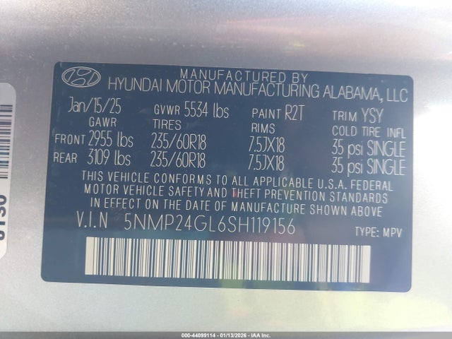 Hyundai SANTA FE Sel
