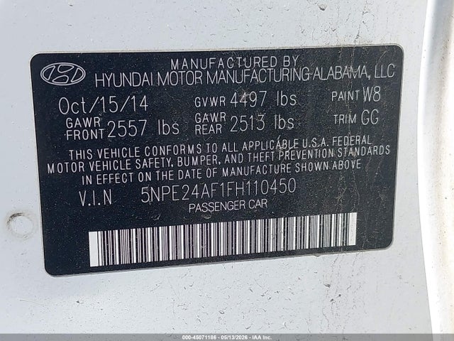 Hyundai SONATA Se