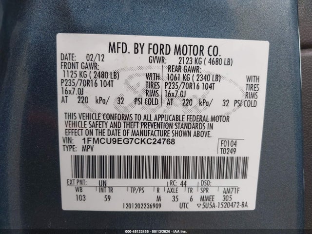 Ford Escape Limited