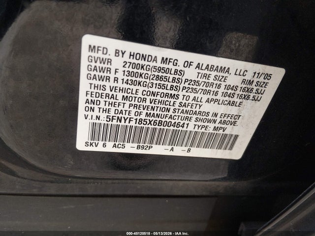 Honda Pilot Ex-l