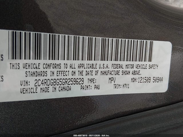 Dodge Grand Caravan American Value Pkg